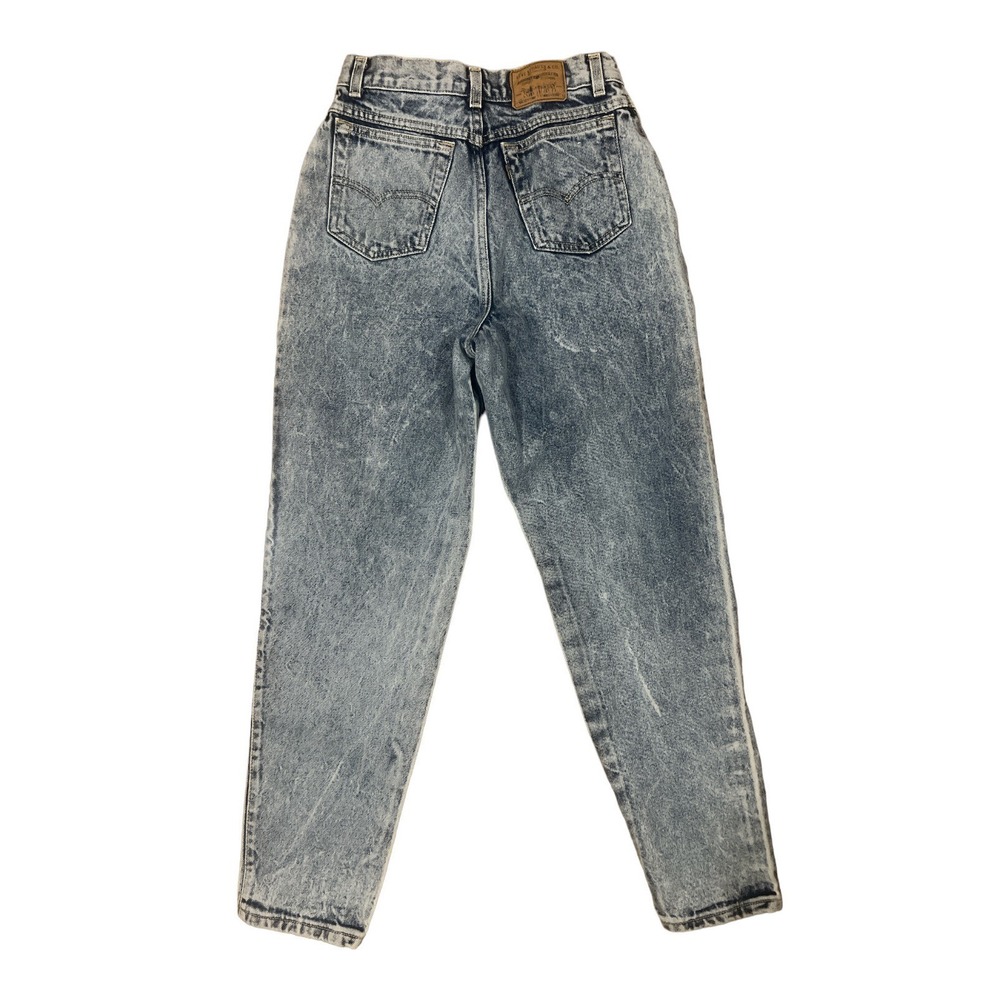 Vintage Levi's acid wash tapered high rise mom jeans‎ size 10 Made in US